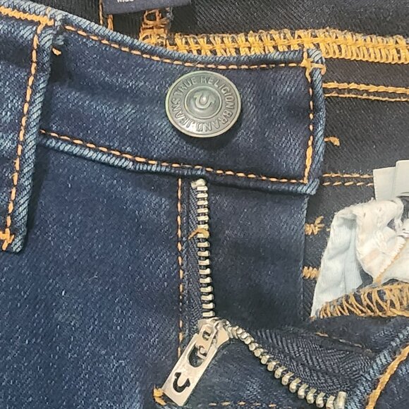 True Religion – Becca Mid Rise Bootcut Jeans Medium Rinse Jeans - Picture 4 of 6